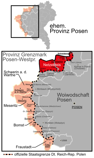 <span class="mw-page-title-main">Netzekreis</span> District of Prussia