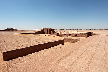 Upper structure of the tomb of Chentika, Qila ed-Dabba