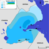 The rainfall of Djibouti Rainfall Of Djibouti.png