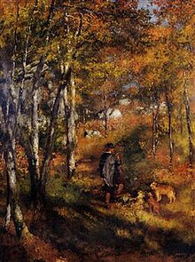 Renoir - the-painter-jules-le-coeur-walking-his-dogs-in-the-forest-of-fontainebleau-1866.jpg!PinterestLarge.jpg