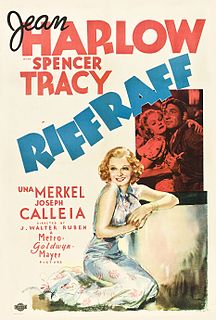 <i>Riffraff</i> (1936 film) 1936 film by J. Walter Ruben