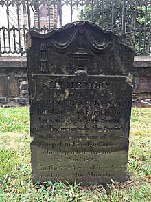Rev. Roger Aitken (d. 1825), missionary at Lunenburg for Society for the Propagation of the Gospel in Foreign Parts (1817-1825), Old Burying Ground (Halifax, Nova Scotia) Roger Aitken, Old Burying Ground, Halifax, Nova Scotia.jpg