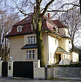 Mansard roof villa