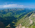 * Nomination View from Säntis, Switzerland --Domob 14:56, 15 August 2021 (UTC) * Promotion  Support Good quality. --Zinnmann 20:59, 16 August 2021 (UTC)