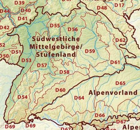 Südwestliche Mittelgebirge