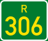 Regional route R306 shield