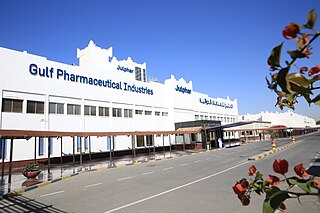<span class="mw-page-title-main">Julphar</span> Pharmaceutical company based in the United Arab Emirates