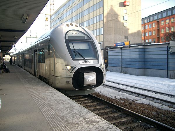 SJ's X40 units are the first double-decker trains to operate in Sweden since 1982.