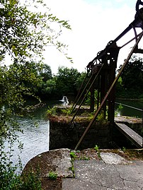 Le barrage du Duellas sur l'Isle.