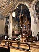 Saint Mary of the Assumption Church (Columbus, Ohio) - sanctuary after the 2019 restoration.jpg