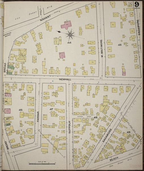 File:Sanborn Fire Insurance Map from Lynn, Essex County, Massachusetts. LOC sanborn03772 001-9.tif