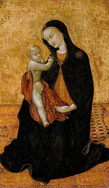 File:Sasetta. Madonna del'Humilita 1440s Coll.Vittorio Cini, Venice.jpg