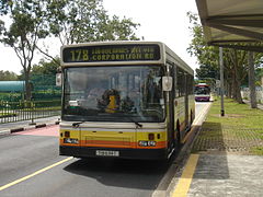 Nástavbou Alexander Scania L113 v Singapuru