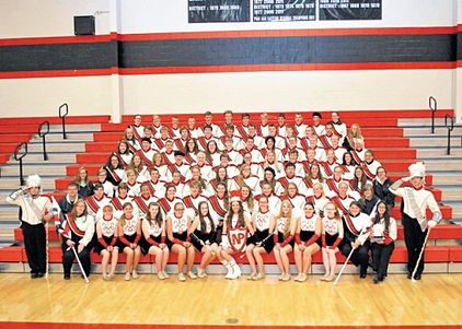 The North Pocono Trojan Band consists of over 85 band and unit members, making it one of the largest bands in the area. School band.jpg