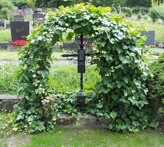 Grave of Otto Schulmeister at Neustifter Friedhof SchulmeisterOtto.jpg