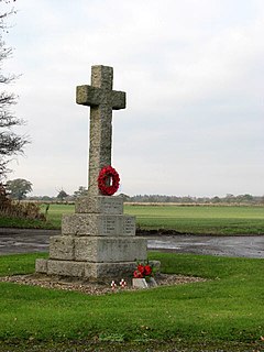 Scottow Village in Norfolk, England