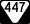 Secondary Tennessee 447.svg