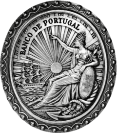 Seal of the bank; designed by Domingos Sequeira, 1846.