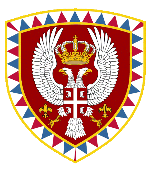 File:Serbian Armed Forces (emblem of Serbian guard-Gvardija).gif