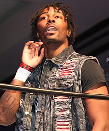 Shane Strickland defeated Ricochet in the main event of One Shot. Shane Strickland 2017 (cropped).jpg