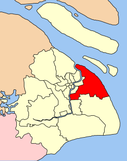 Localização de Chuansha County