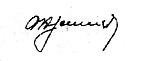 Signature of Władysław Gomułka (1956-12-21).jpg