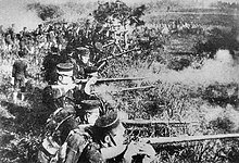 Japanese troops during the First Sino-Japanese War Sino Japanese war 1894.jpg