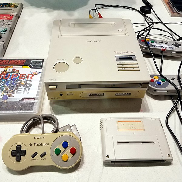 A photo of the only known SNES-based PlayStation prototype