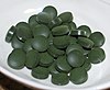 Tabletas de espirulina