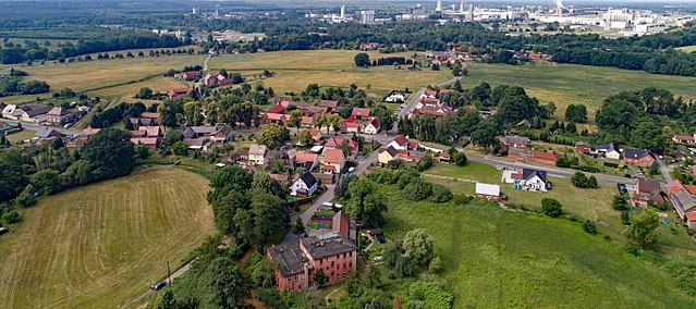 Powětrowy wobraz Drětwje