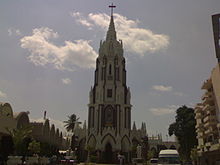 St. Mary's Basilica: A minor basilica famous for the St. Mary's feast held in September. St. Mary's Basilica Bangalore.jpg