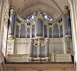 Orgue de l’église Saint-Germain-l’Auxerrois à Paris.