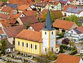 * Nomeamento Aerial view of the Roman Catholic branch church of St. Cyriakus in Staffelbach --Ermell 05:25, 8 May 2024 (UTC) * Promoción  Support Good quality. --Scotch Mist 06:30, 8 May 2024 (UTC)