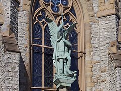 Estátua de São Miguel, Rochester, NY.JPG