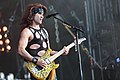 Satchel (Guitar, Vocals) US Glam Metal group Steel Panther at Wacken Open Air (2016), W:O:A Stage area, (DEU) /// leokr.de for Wikimedia Commons