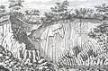 Stich einer Basaltformation in der Gegend von Verona (1778).jpg