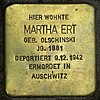 Stolperstein.Mitte.Torstraße 216.Martha Ert.3213.jpg