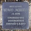 Stolperstein Lindenstr 83 (Kreuzb) Richard Jacobsohn.jpg