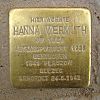 Stolperstein Röderbergweg 41 Hanna Wermuth