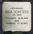 Anna Schneider, Tile-Wardenberg-Straße 12, Berlin-Moabit, Deutschland