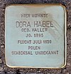 Stolperstein Torstr 150 (Mitte) Dora Habel.jpg