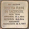 Stolperstein für Rosetta Fubini In Sacerdote (Turin) .jpg