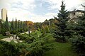 Pogled na jedan od manjih parkova u Donjecku