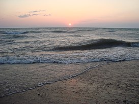 Sunset on Lake Huron - panoramio.jpg