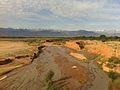 Qilian Mountains southeast of Jiuquan