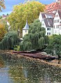 de:Tübingen, de:Neckarfront der Altstadt mit de:Hölderlinturm