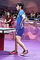 Deutsch: Tischtennis bei den Olympischen Jugendspielen 2018; Tag 9, 15. Oktober 2018; Mixed, Finale, Mixed-Doppel – Miu Hirano (JPN) gegen Sun Yingsha (CHN) 2:3 English: Table tennis at the 2018 Summer Youth Olympics at 15 October 2018 – Mixed Final, Mixed-Double – Miu Hirano (JPN) Vs Sun Yingsha (CHN) 2:3