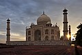 * Nomination: The Tomb of Taj Mahal at sunrise during monsoon time. --Sreejithk2000 10:57, 23 October 2012 (UTC) * Review perspective distortion --Iifar 19:41, 23 October 2012 (UTC)