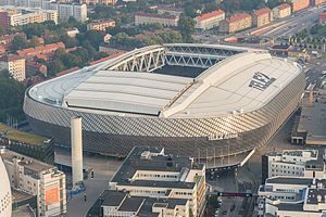 Stadion we wrześniu 2014 roku