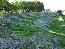 Le théâtre gallo-romain.